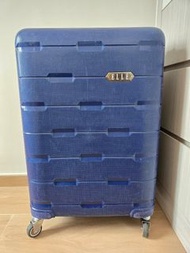 Elle 23吋可擴張深藍色行李箱/喼Luggage/Baggage/Suitcase (換了全新金屬啤呤轆更耐用及順滑)