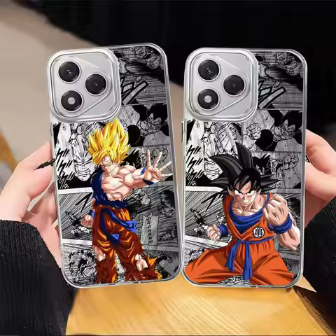 Soft Shell Case for Honor X8c 200 Pro X8b 200 400 Lite X7b X9a X9b X8a X9c Anime-D-Dragons Balls