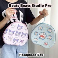 【Discount】For Beats Beats Studio Pro Headphone Case Niche Cartoon Pattern Headset Storage Bag EVA Ea