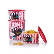 Tupperware One Touch Spring Garden Set/ Tupperware Movie Snack One Touch Set/ Bekas makanan/ Food storage/ box