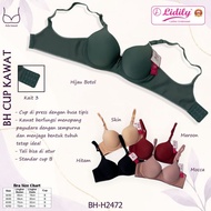 Lydyly Bra H 2472 daily underwire Bra, thin foam Cup C size. 36-42