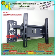 TV Bracket TCL 14 to 43 inch 6-Way FULL Iron SUPER Sturdy 100% Original Guarantee