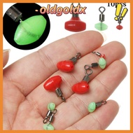 OLDGOLDX 10pcs/bag Slider Beads  Line Rigs Tackle Accessories Durable Zig Pulley Clip