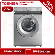 Toshiba Origin Inverter 7.5KG Front Load Washer / Washing Machine TW-BL85A2M (SS)