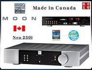 『盛昱音饗』加拿大製 MOON Neo 250i 綜合擴大機『音寶公司貨』快速詢價 ⇩
