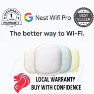 Google Nest WiFi Pro 6E Mesh Router Extender - Reliable Home Wi-Fi System with Fast Speed and Whole 