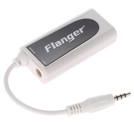 Flanger FC-21 Guitar Connector Converter Electric Guitar Bass to Mobile Phone Tablet Adapter Compatible with iOS Phones Tablets Android Smartphone Tab