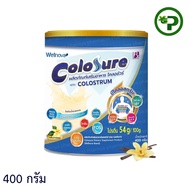 Colosure High Protein Dietary Supplement There Is A Colostrum. Vanilla Scent Size 400 g 1 Can