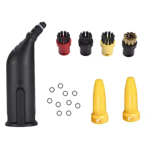 Deep Cleaning with Sealing Ring Round Brush for Karcher SC1 SC2 SC4 SC5 Steam Cleaner Eliminate Stub