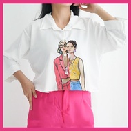 KEMEJA HUM - RFS BESTIE Shirt BESTIE SHAKILA/ TOPGirl Wanita SHIRT Latest korean style women's cloth
