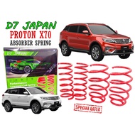 D7 PROTON X70 SPORT SPRING 1SET 4PC