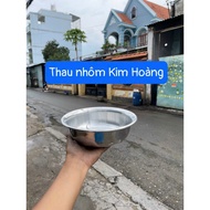 (Combo of 3 pieces) Small round aluminum pots in many sizes from 16 cm to 30 cm, KH product