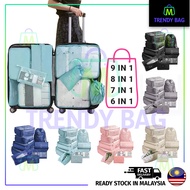 Extra Large Type 6/7/8/9 in 1 Set Travel Packing Clothes Storage Organizer Bag Pouch Multi Size Orga