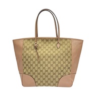 粉色 牛皮 GG帆布 Bree 肩背包【GUCCI 古馳】 323671