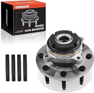 A-Premium Front Wheel Bearing Hub Assembly Compatible with Ford F-250 Super Duty F-350 Super Duty 19