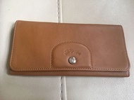 Longchamp Le Pliage Cuir wallet