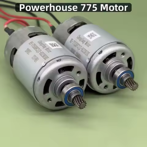 Double ball bearing high torque 775 motor electric tool model motor with heat dissipation 775 floor 