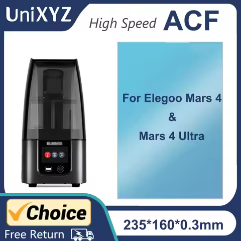 7 Inch High Speed ACF Release Film for Elegoo Mars 4 Mars 4 Ultra 9K ACF Release Liner Film for LCD 