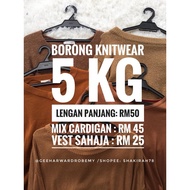 KNITWEAR BORONG MURAH 5 KG (MINI BALE)