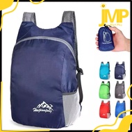 JMP - Lightweight Mini Foldable Shopping Bag Backpack Hiking Travel Shopping Bag 15L Travel Hiking/ 