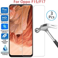 case for oppo f17 pro f15 cover tempered glass on opp opo appo f 15 17 15f 17f f17pro protective pho