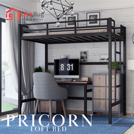 Pricorn Loft Single/QUEEN/KING Size Metal Bed Frame / Katil Besi