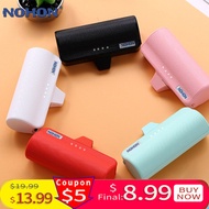 NOHON Mini Type USB C Power Bank 3000mAh Fast Charge Pocket Wireless Powerbank For Xiaomi Huawei USB