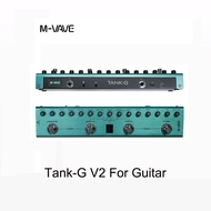 M-VAVE Tank-G กีตาร์/เบส TANK-B รุ่น V2แบบมัลติเอฟเฟคชาร์จได้36ช่องพรีแอมป์9ช่อง8ช่องเสียบ IR ช่องรอ