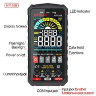 Universal Fully Automatic Smart Multimeter for Electricians Digital Display High Precision HT126BMAY