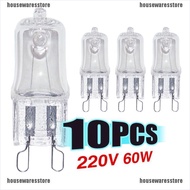 [houseware] 10Pcs Oven Light Bulb G9 High Temperature Bulb Steamer Light 25w 28w 40w 60w