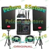 Paket Sound System Aktif Baretone Max10Hd Speaker Aktif 10Inc Original