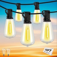 Ready Stock ST38 Solar String Lights Atmosphere Lights Outdoor Waterproof Camping Fence Decorative L