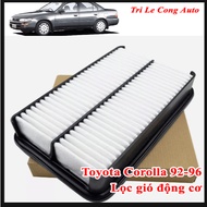 Toyota Corolla 92-96 1.6 4A FE 1.3 engine air filter 93 94 95 Corona 1.8 engine replacement against 