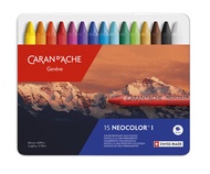 CARAN D'ACHE - Neocolor I 15色油性蠟筆