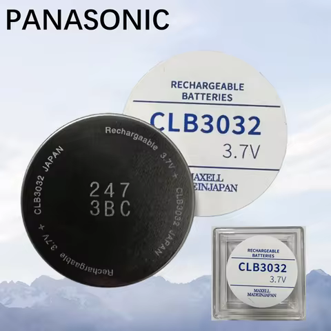 1PCS/Lot CLB3032 Photokinetic Energy Solar Charging 3.7V CLB 3032 Solar Battery Capacitor For CASIO