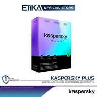 [ ORIGINAL ]  Kaspersky PLUS for PC, Anti-Phishing And Firewall Unlimited VPN
