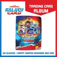 Boboiboy Galaxy Card - Trading Card Album for Pek Adiwira, Pek Lagenda, Pek Unggul, Pek Elemental and Pek Fusion