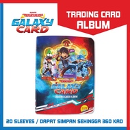 Boboiboy Galaxy Card - Trading Card Album for Pek Adiwira, Pek Lagenda, Pek Unggul, Pek Elemental an