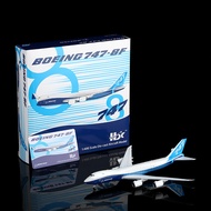 HX Models 1/400 Boeing Original Factory B747-8F Metal Passenger Aircraft Model Replacement Parts Ope