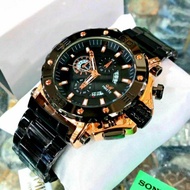 JAM TANGAN PRIA IMPORT MIRETE TALI RANTAI STAINLISS || TANGGAL HARI AKTIF || JAM TANGAN MEWAH MODEL