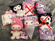 Sanrio Melody Kuromi Cinnamoroll 吊飾 公仔