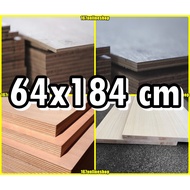 64x184 cm centimeter  pre cut custom cut marine plywood plyboard ordinary plywood