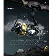 IROLY SEVIUS 1000HG POWER HANDLE REEL - CARBON MATERIAL - WATER BASE