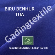 ( per setengah meter ) Kain seragam twill drill high twist INTERCOOLER lebar 150 cm meteran bahan ce