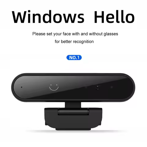For Windows Hello Web Cam Facial Recognition Webcam 1MP 720P/2MP 1080P USB Webcam Computer Webcam fo