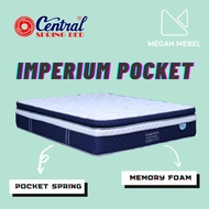 central spring bed tipe imperium pocket - kasur saja 180x200