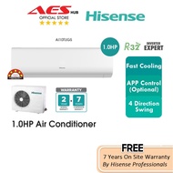 Hisense Aircond Inverter 1HP Air Conditioner Aircon Penghawa Dingin Air Cond 1HP Murah 冷气机 冷氣機 TUGS Series