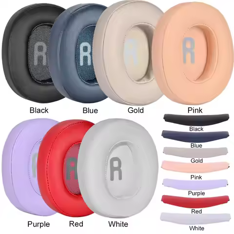 Headphone Earpads Memory Foam Headset Ear Cushions Protein Leather Repair Part for JBL Tune 700BT 71