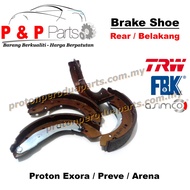 Rear Brake Shoe Lining Pad Belakang - Proton Exora Preve Arena