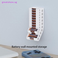 greatshore  Battery Storage Organizer Combo Battery Organizer Storage Holder Small Battery Keeper Wa
